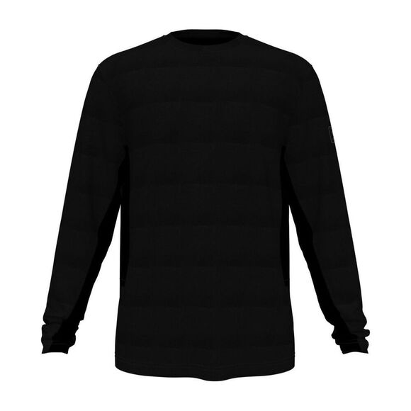 Pga Tour Men's Mixed-Media Sun-Protection Golf Shirt - Caviar‎ Size L - Picture 1 of 3